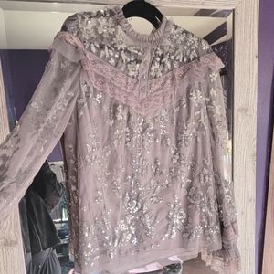 ❤️NEW❤️ Never work Needle & Thread Blouse